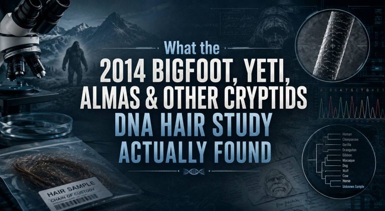 What The 2014 Bigfoot, Yeti, Almas & Other Cryptids DNA Hair Study Actually Found