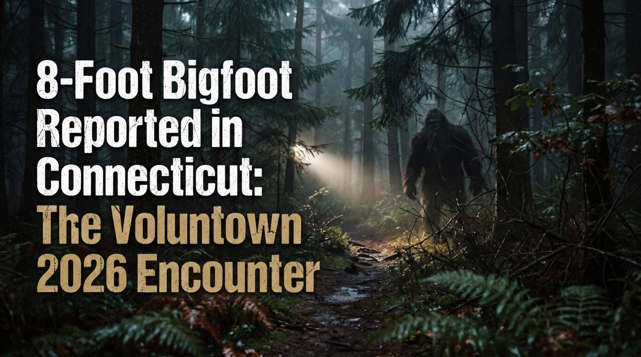 8-Foot Bigfoot Reported in Connecticut: The Voluntown 2026 Encounter