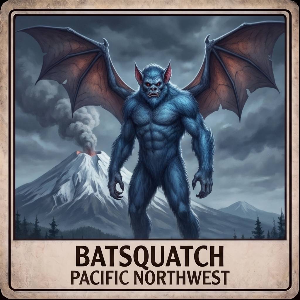 Batsquatch Cryptid Encyclopedia Profile