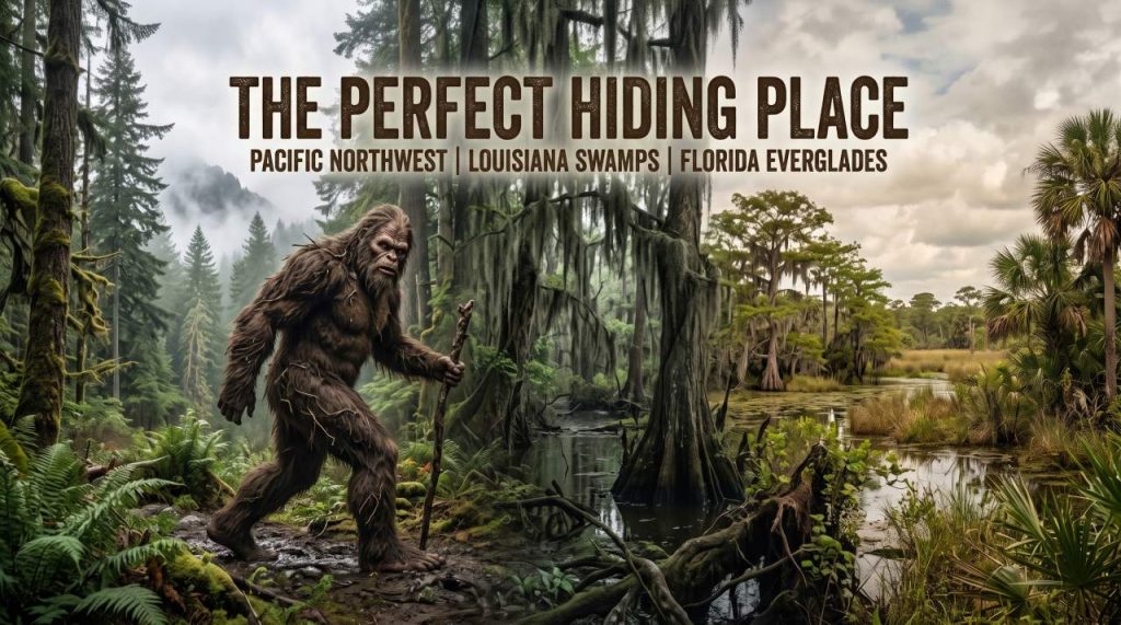 Bigfoot The Perfect Hiding Place