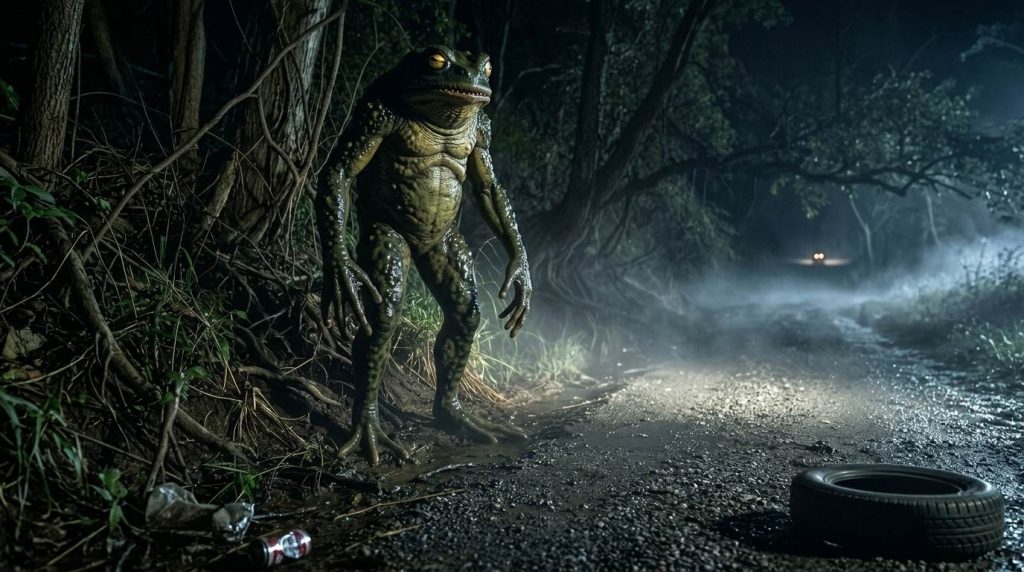 Loveland Frogman Cryptid Ohio Background and Legend