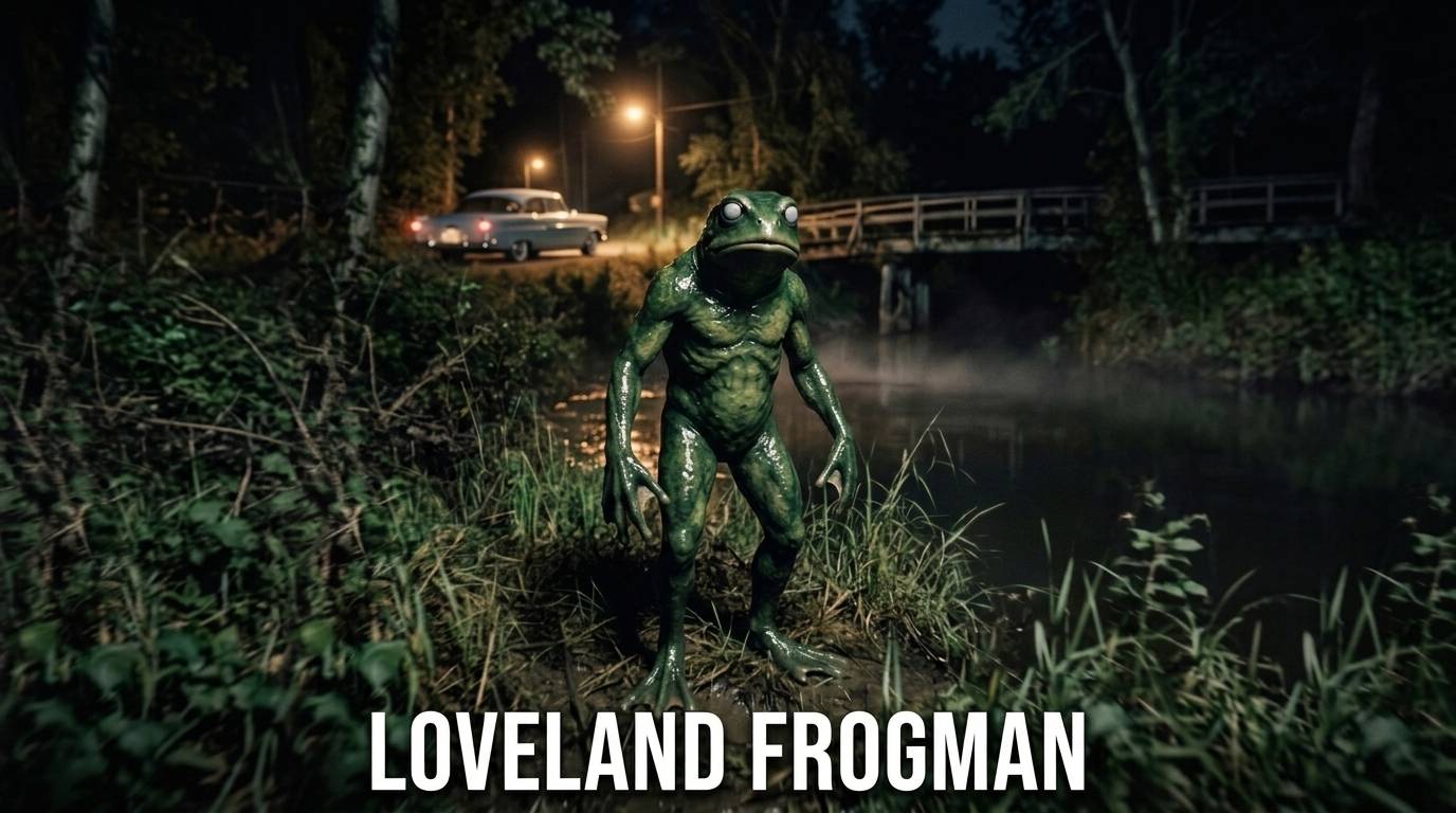 Loveland Frogman Cryptid Profile Encyclopedia
