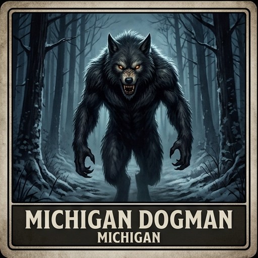 Michigan Dogman Cryptid Encyclopedia Profile