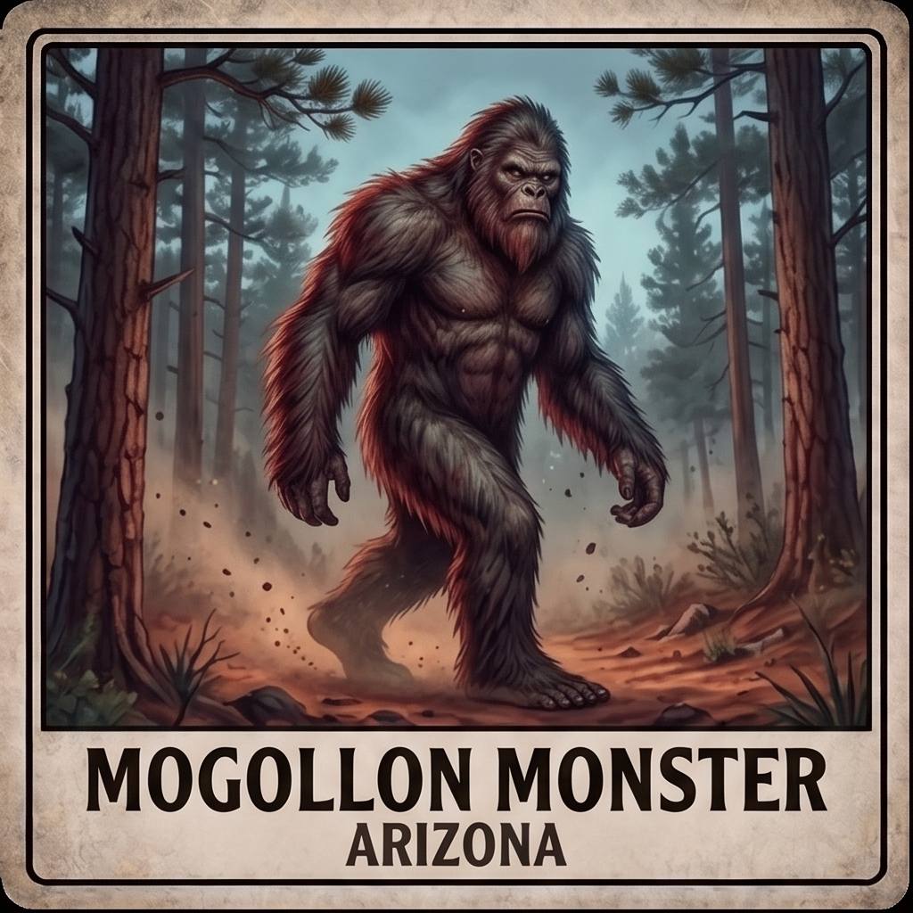 Mogollon Monster Arizona Cryptid Encyclopedia Profile