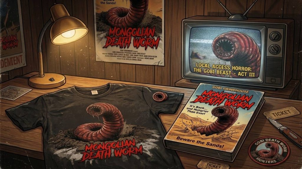 Mongolian Death Worm (Olgoi-Khorkhoi) in Popular Culture