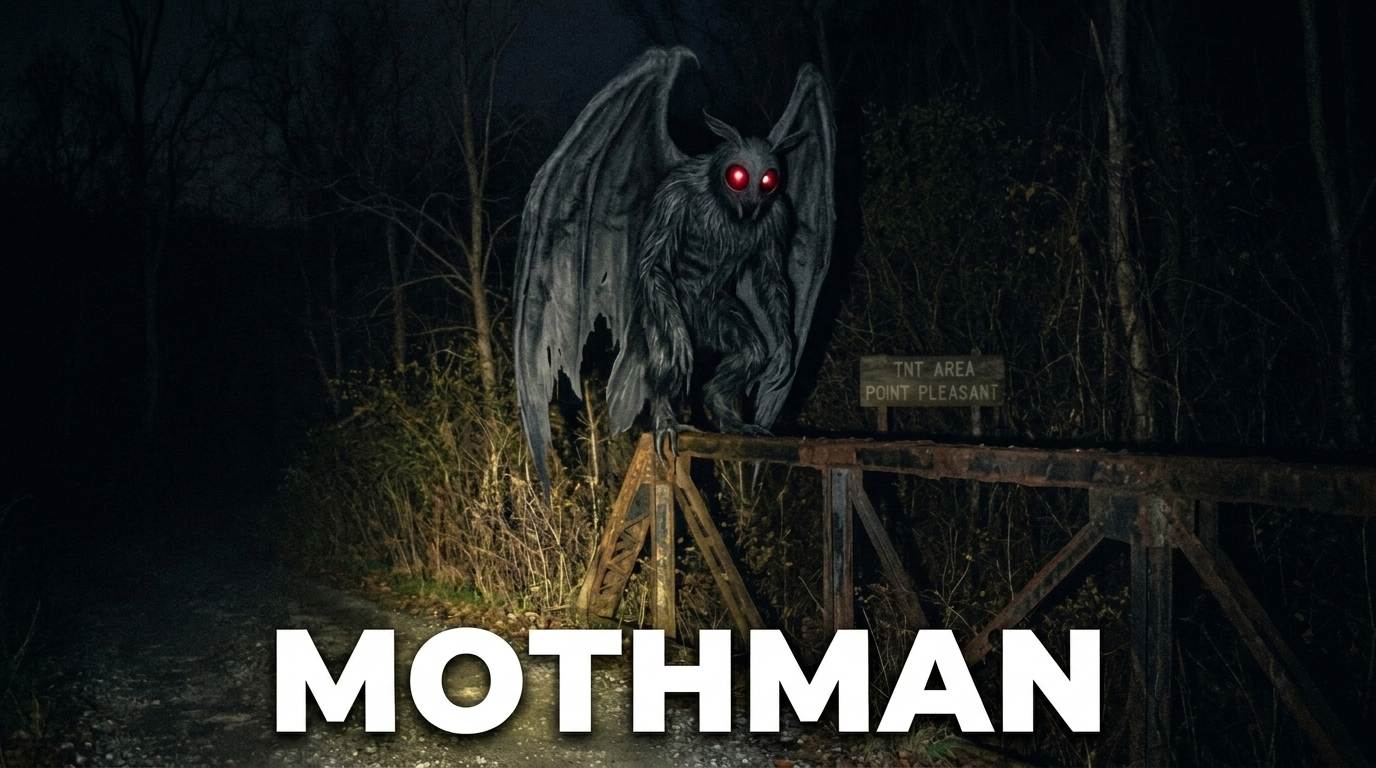 Mothman Cryptid Encyclopedia Profile