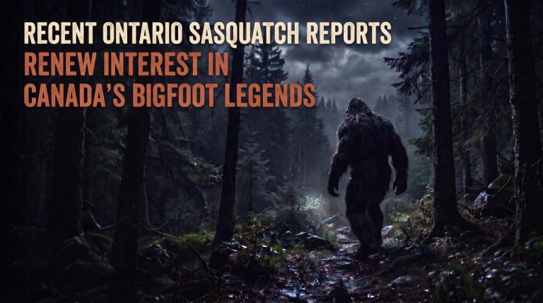 Recent Ontario Sasquatch Reports Renew Interest in Canada’s Bigfoot Legends