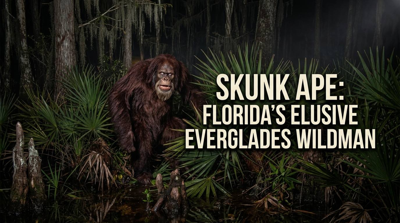 Skunk Ape Cryptid Encyclopedia Profile