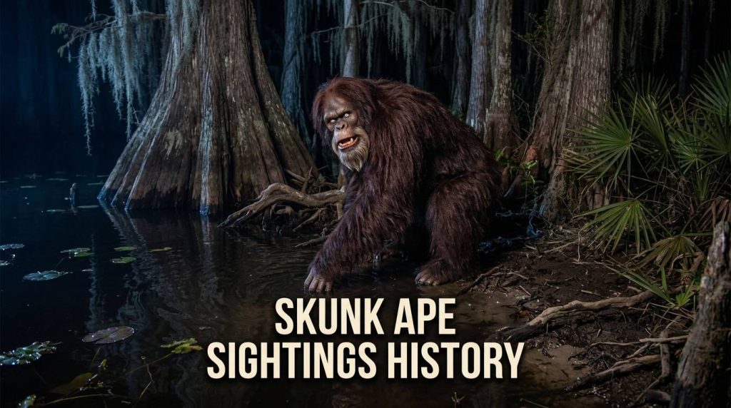 Skunk Ape Cryptid Sightings History