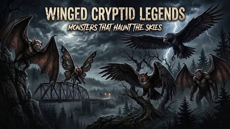 Winged Cryptid Legends: Monsters That Haunt the Skies