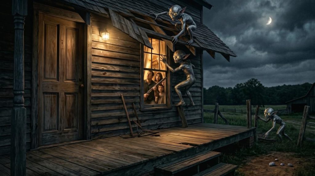 The Hopkinsville Goblins aka "The Kelly–Hopkinsville Encounter"
