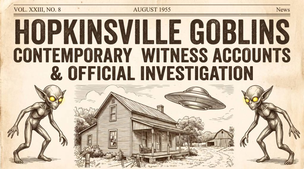 Hopkinsville Goblins Contemporary Witness Accounts & Official Investigation