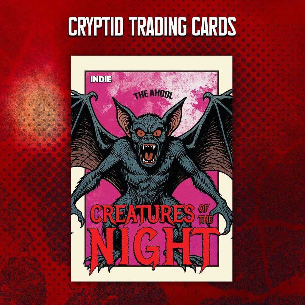 INDIE Cryptid Anthology Creatures Of The Night Trading Cards The Ahool