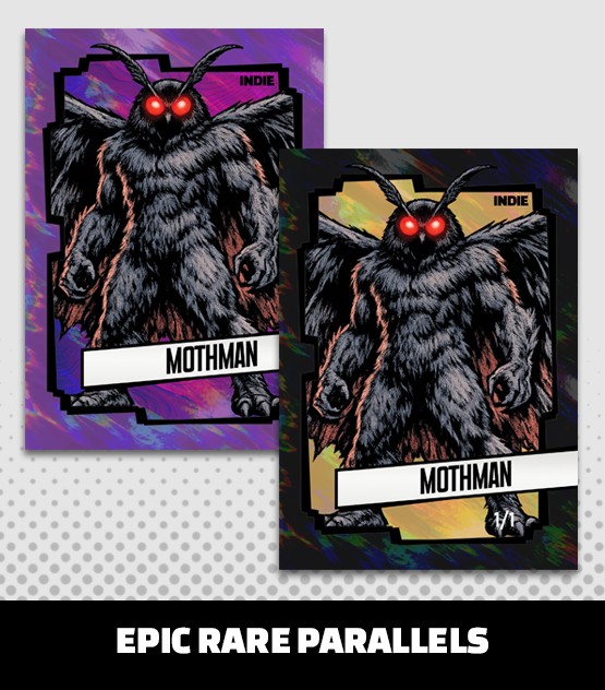 INDIE Cryptid Trading Cards Mothman