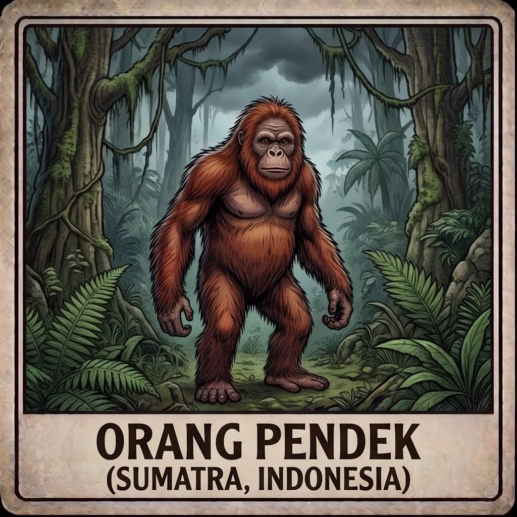 Orang Pendek Cryptid Legends Encyclopedia Profile