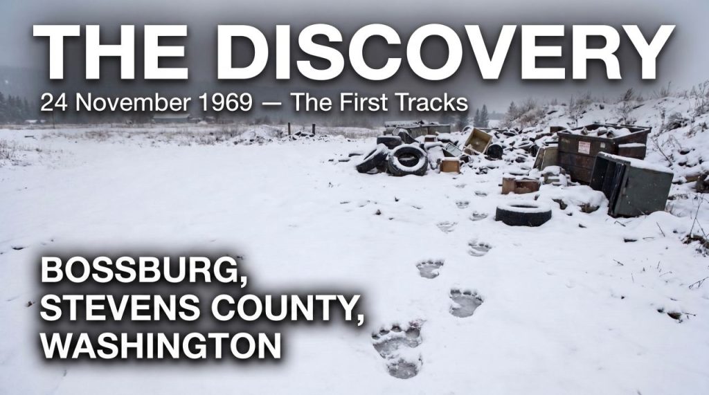 Bossburg Cripplefoot Bigfoot Print Discovery