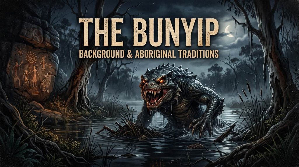 Bunyip Australian Cryptid Background & Aboriginal Traditions