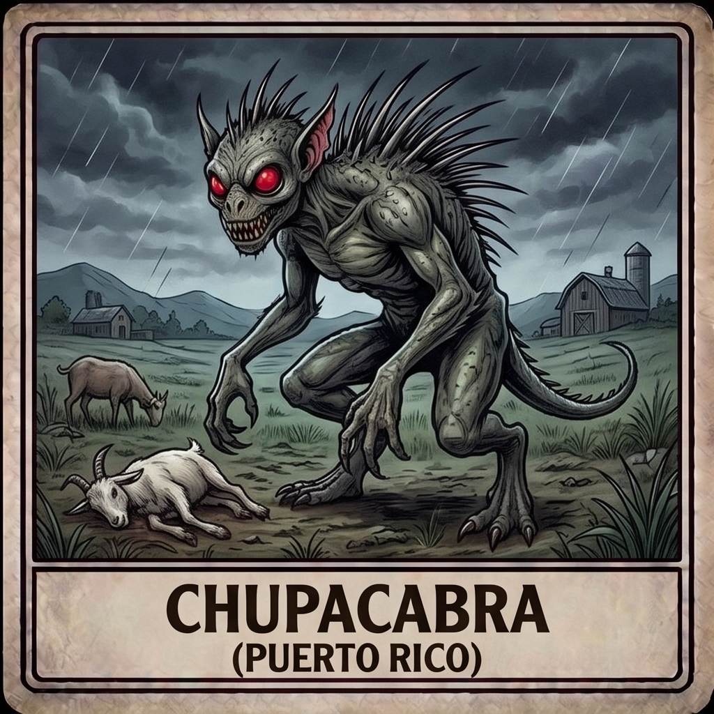 Chupacabra Cryptid Encyclopedia Profile