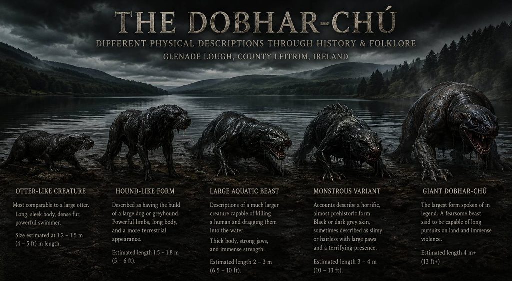 The Dobhar-Chu Irish Cryptid Folklore Physical Appearances