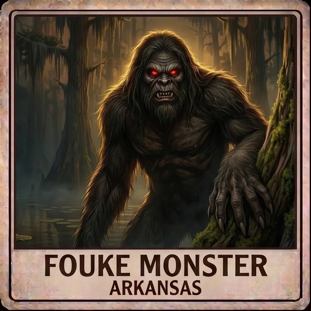 Fouke Monster Arkansas Cryptid Encyclopedia Profile