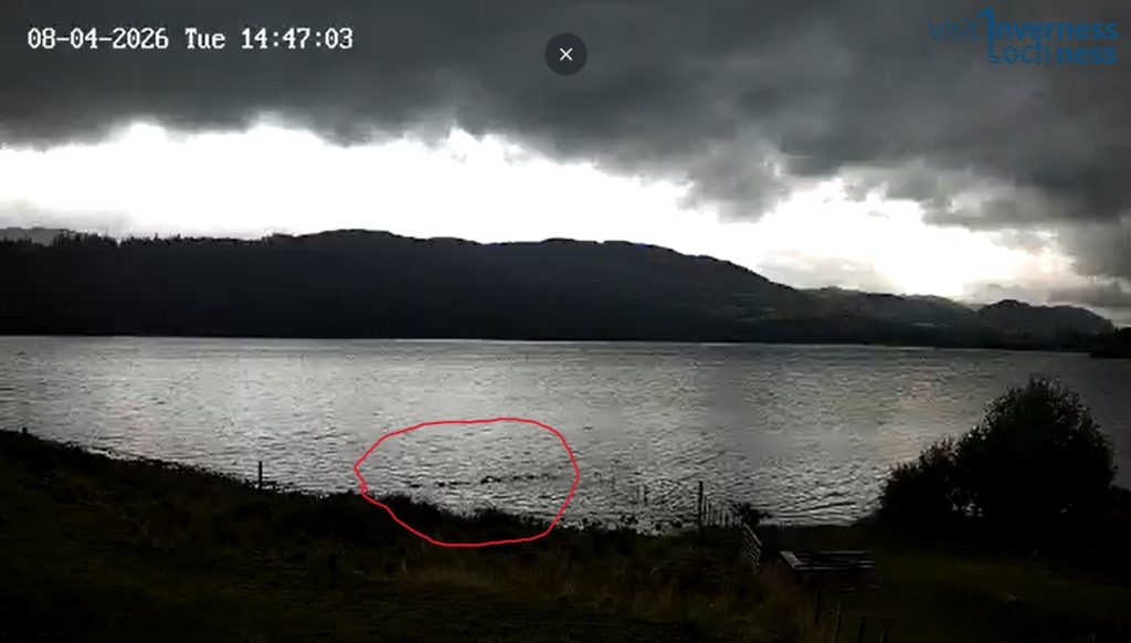 Loch Ness 2026 Scotland Webcam Screencap