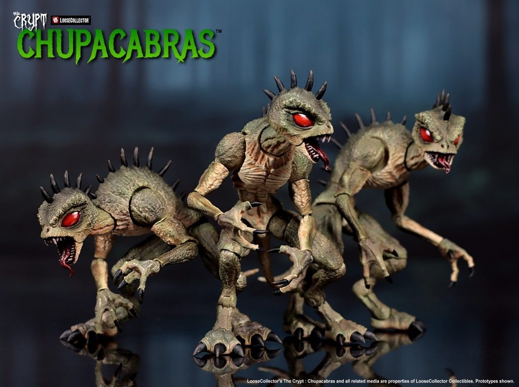 Loose Collector The Crypt Chupacabras Action Figure Set
