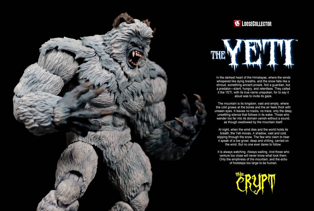 Loose Collector The Yeti The Crypt Action Figure