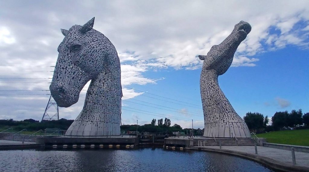 The Kelpies Falkirk The Helix Scotland