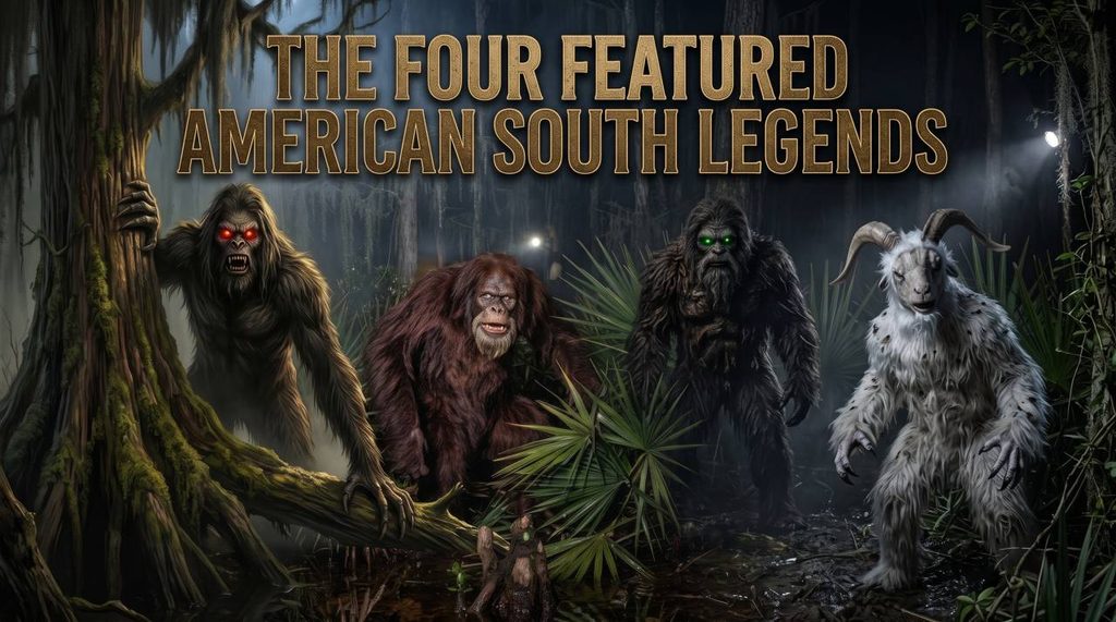 The Four Featured American South Legends - Southern Fried Bigfoot (2007)
