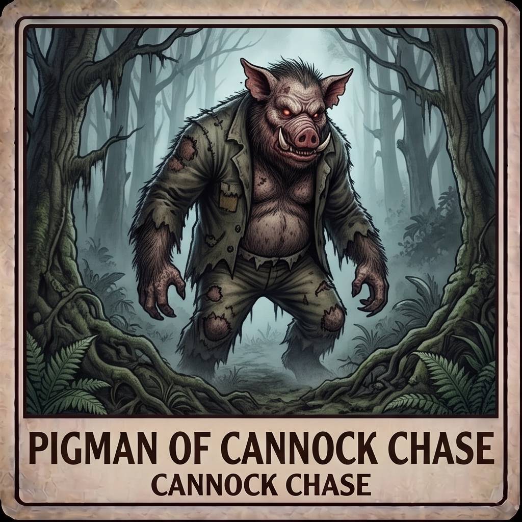 Pigman Of Cannock Chase Cryptid Encyclopedia Profile