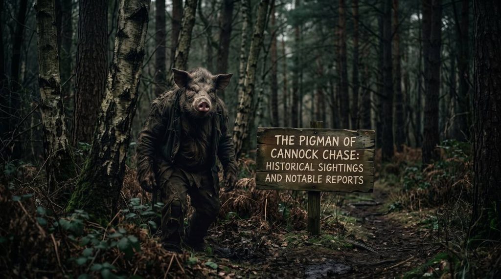The Pigman Of Cannock Chase Historical Sightings & Notable Reports