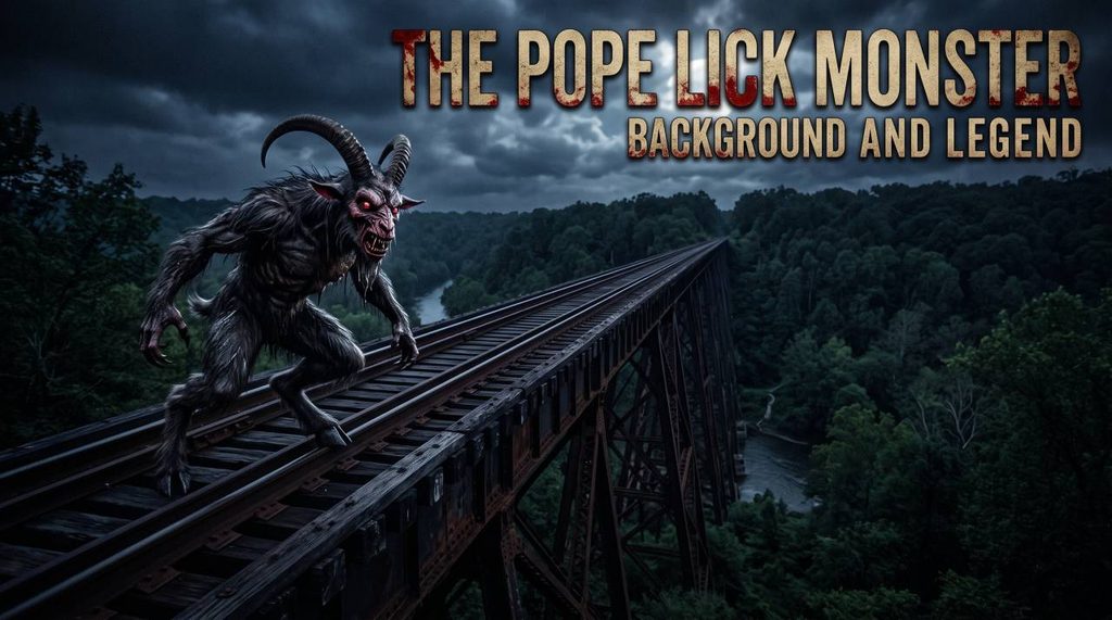Pope Lick Monster Cryptid Background and Legend