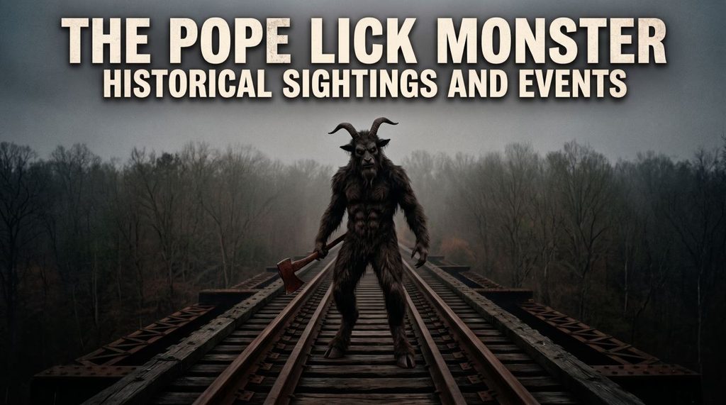 The Pope Lick Monster Historical Sightings And Events