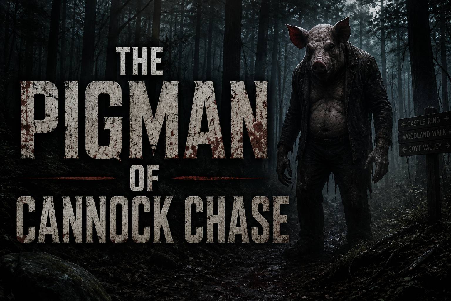 The Pigman of Cannock Chase Cryptid Encyclopedia Profile