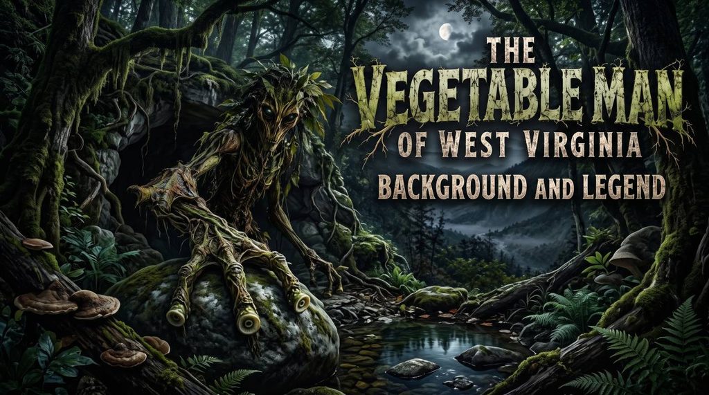 The Vegetable Man Of West Virginia Cryptid Background and Legend